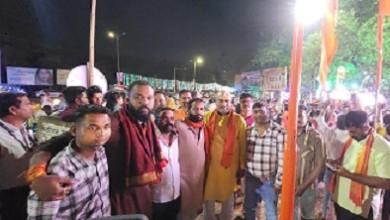 श्री केशरी समिति के तत्वाधान में आयोजित हनुमान जन्मोत्सव व भव्य शोभा यात्रा में शामिल हुए विधायक ललित चंद्राकर...