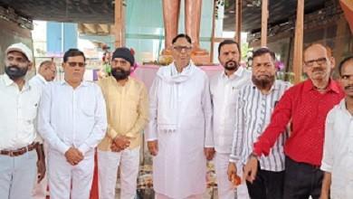 भिलाई शहर जिला कांग्रेस कमेटी ब्लाक 1 द्वारा देश संविधान निर्माता डॉक्टर भीम राव अंबेडकर की मनाई जयंती...