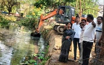 बारिश से पहले सभी नालों की साफ सफाई कर लें, शहर में जलभराव की स्थिति नहीं होनी चाहिए, महापौर व आयुक्त ने दिए सख्त निर्देश...
