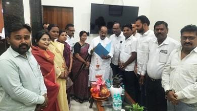 महापौर अलका बाघमार ने डिप्टी सीएम व नगरीय प्रशासन मंत्री अरुण साव से की मुलाकात...