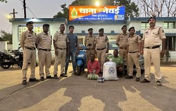 नशे के खिलाफ दुर्ग पुलिस की बडी कार्यवाही: 15.526 किलोग्राम मादक पदार्थ गांजा बरामद, आरोपी गिरफ्तार...