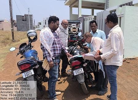 अधिकारीयो ने चिलचिलाती धूप के बीच लोगो के घर जाकर दी दस्तक,सुशासन तिहार के आवेदनों का त्वरित निराकरण से जनता खुश