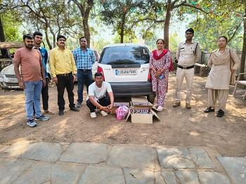 आबकारी विभाग ने जप्त की मध्यप्रदेश निर्मित मदिरा, 01 आरोपी गिरफ्तार एवं वाहन जप्त... 1 आबकारी विभाग ने जप्त की मध्यप्रदेश निर्मित मदिरा, 01 आरोपी गिरफ्तार एवं वाहन जप्त...