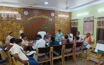 मेयर अलका बाघमार की अध्यक्षता में हुई एमआईसी की बैठक में लिया गया निर्णय...
