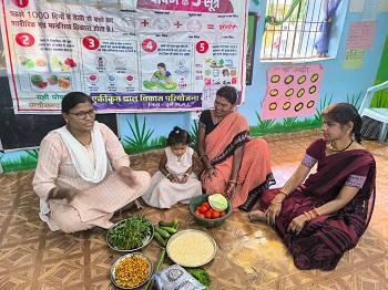 एक मूकबधिर मां की बेटी की सुपोषण यात्रा... 1 एक मूकबधिर मां की बेटी की सुपोषण यात्रा...