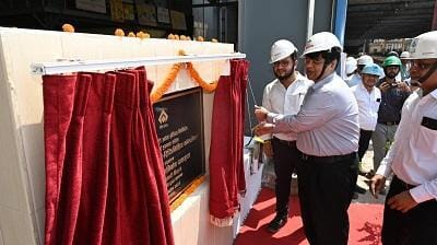 निदेशक प्रभारी (भिलाई इस्पात संयंत्र) द्वारा यूनिवर्सल रेल मिल में नवीन रिफिनिशिंग कॉम्प्लेक्स का उद्घाटन...