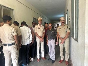 पुलिस अधिकारी/कर्मचारियों का स्वास्थ्य परीक्षण शिविर का आयोजन...