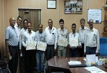 स्टील मेल्टिंग शॉप-2 में शिरोमणि पुरस्कार वितरण समारोह का आयोजन... 1 स्टील मेल्टिंग शॉप-2 में शिरोमणि पुरस्कार वितरण समारोह का आयोजन...