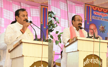 संत समागम में शामिल हुए उप मुख्यमंत्री श्री साव, कार्यक्रम स्थल में डोम निर्माण के लिए 25 लाख रूपए की घोषणा...