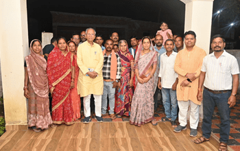 दुर्ग ग्रामीण में जनसंपर्क निरंतर जारी...