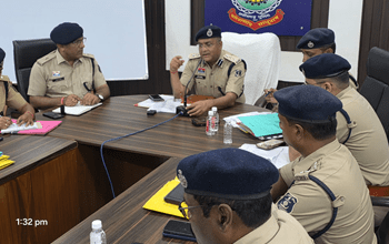 वरिष्ठ पुलिस अधीक्षक द्वारा लिया गया क्राईम मीटिंग, लंबित अपराधों के शीघ्र निराकरण हेतु दिया गया निर्देश...