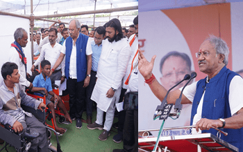 जनसेवा के संकल्प को मजबूत कर रहे समाधान शिविर: सांसद बृजमोहन अग्रवाल