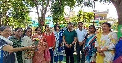 नेहरू नगर मिलेनियम पार्क को और व्यवस्थित किया गया लोगो ने खुशी व्यक्त की...