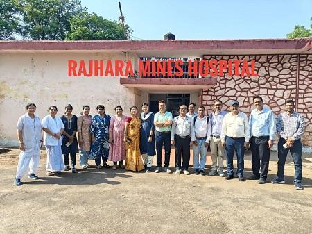 भिलाई इस्पात संयंत्र के राजहरा माइंस चिकित्सालय में निःशुल्क समग्र स्वास्थ्य शिविर का आयोजन; 520 से अधिक परामर्श प्रदान किए गए... 1 भिलाई इस्पात संयंत्र के राजहरा माइंस चिकित्सालय में निःशुल्क समग्र स्वास्थ्य शिविर का आयोजन; 520 से अधिक परामर्श प्रदान किए गए...