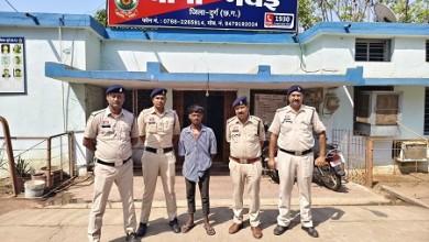 हत्या कर फरार हुए आरोपी को चंद घंटे में पुलिस ने किया गिरफ्तार...