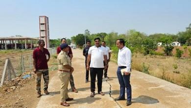 बोरसीभांठा में बनेगा ऑक्सीजोन विधायक गजेन्द्र यादव ने किया निरिक्षण...