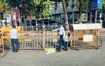 "ऑपरेशर सुरक्षा" अभियान के तहत वाहन चालको की सुविधा के लिए दुर्ग-भिलाई के चौक चौराहो में लेफ्ट टर्न फ्री बनाया गया...