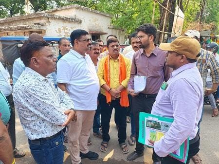 सिविल लाईन में आवासीय और व्यावसायिक काम्प्लेक्स, विधायक ने इंजिनियरो की टीम के साथ किया निरिक्षण क्षेत्र की बदलेगी तस्वीर..