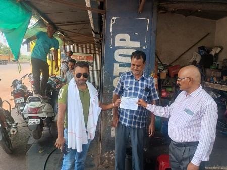 54200 रूपये की चालानी कार्यवाही की रोड, नाली पर अतिक्रमण कर व्यवसाय करने वालो पर...