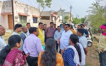 एसटीएफ कॉलोनी में नया सिवरेज लाइन, विधायक गजेन्द्र यादव की पहल...