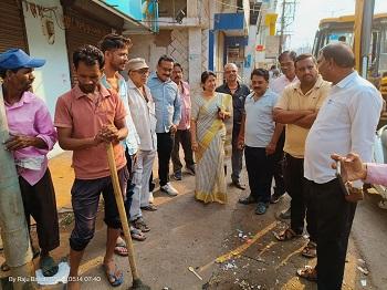 समझाइस को समझे कब्जाधारी, नोटिस के बाद भी नही हटा तो निगम करेगी कार्रवाही: महापौर 1 समझाइस को समझे कब्जाधारी, नोटिस के बाद भी नही हटा तो निगम करेगी कार्रवाही: महापौर
