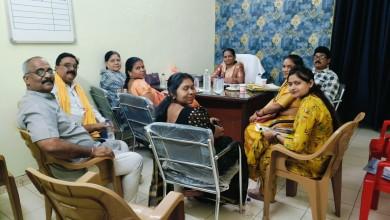 महिला एवं बाल विकास प्रभारी श्रीमती शशि साहू ने ली समिति सदस्यों के साथ बैठक...