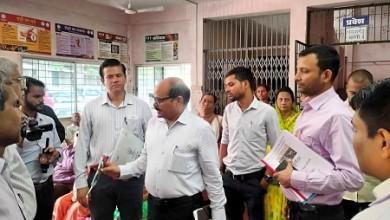 आयुष मंत्रालय केन्द्रीय टीम द्वारा दुर्ग में आयुष विभाग के कार्यक्रमों का अवलोकन...