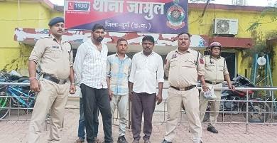 फर्नीचर दुकान में चोरी करने वाले एवं चोरी का सामान खरीदने वाले 03 आरोपी गिरफ्तार...