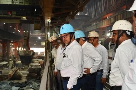 बीएसपी में परिचालन और उत्पादन की समीक्षा: निदेशक प्रभारी मनीष राज गुप्ता ने भिलाई इस्पात संयंत्र के विभिन्न विभागों का किया निरीक्षण... 3 बीएसपी में परिचालन और उत्पादन की समीक्षा: निदेशक प्रभारी मनीष राज गुप्ता ने भिलाई इस्पात संयंत्र के विभिन्न विभागों का किया निरीक्षण...