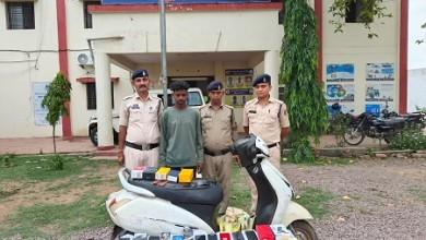 दुकान के शटर का ताला तोड़कर चोरी करने वाला आरोपी गिरफ्तार....