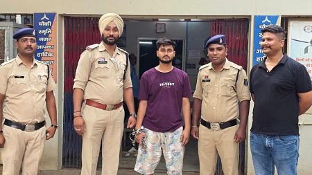 आनलाईन गेमिंग सटटा अन्ना एप खिलाने वाला आरोपी गिरफ्तार... 1 आनलाईन गेमिंग सटटा अन्ना एप खिलाने वाला आरोपी गिरफ्तार...