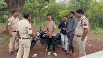 सार्वजनिक स्थान पर अड्डेबाजी करने वालो एवं शराब सेवन करने वालो के खिलाफ आबकारी अधिनियम के तहत कार्यवाही