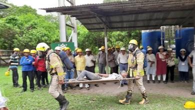 ऑक्सीजन प्लांट-2 में आपदा प्रबंधन मॉक ड्रिल का सफल आयोजन....