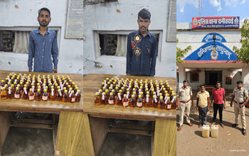 नशे के खिलाफ पुलिस की बड़ी कार्रवाई: एक ही दिन में 7 आरोपी गिरफ्तार, 239 पौवा शराब और 20 लीटर कच्ची महुआ शराब जब्त...