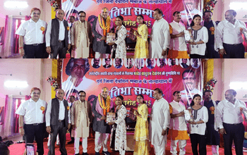 देवांगन समाज प्रतिभा सम्मान समारोह में बोले विधायक ललित चंद्राकर – "कोई भी लक्ष्य साहस और संकल्प से दूर नहीं"