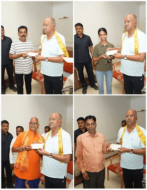 जरूरतमंदों के लिए आगे आए रायपुर सांसद बृजमोहन अग्रवाल, स्वास्थ्य एवं शिक्षा के लिए 40 हितग्राहियों को सौंपे चेक... 1 जरूरतमंदों के लिए आगे आए रायपुर सांसद बृजमोहन अग्रवाल, स्वास्थ्य एवं शिक्षा के लिए 40 हितग्राहियों को सौंपे चेक...