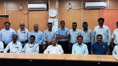 कोक ओवन के कर्मचारी शिरोमणी पुरस्कार से हुए सम्मानित...