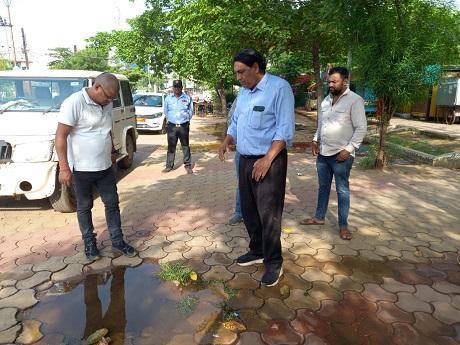 वैशानी नगर जोन क्र. 02 के विभिन्न वार्डो के कार्यो का आयुक्त ने किया निरीक्षण... 1 वैशानी नगर जोन क्र. 02 के विभिन्न वार्डो के कार्यो का आयुक्त ने किया निरीक्षण...