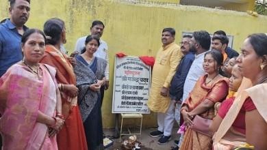 वार्ड 19 की सड़क होगी सीमेंटीकरण, विधायक गजेन्द्र यादव ने किया भूमिपूजन...