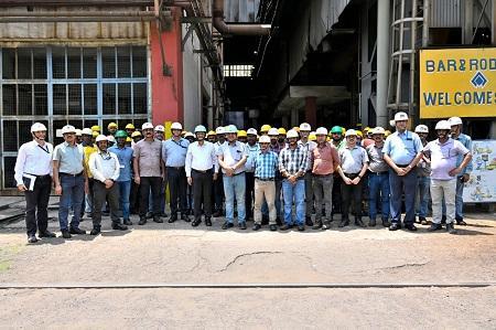 बार एवं रॉड मिल ने रचा उत्पादन का नया कीर्तिमान...