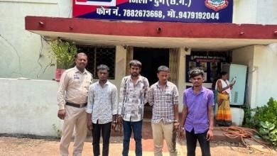 थाना उतई की कार्यवाही, सोने के आभुषण एवं मोबाईल चोर गिरफ्तार...