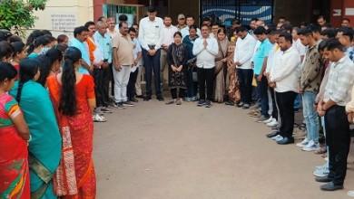 अहमदाबाद विमान हादसे और शहीद एएसपी को दुर्ग नगर निगम ने दी श्रद्धांजलि...