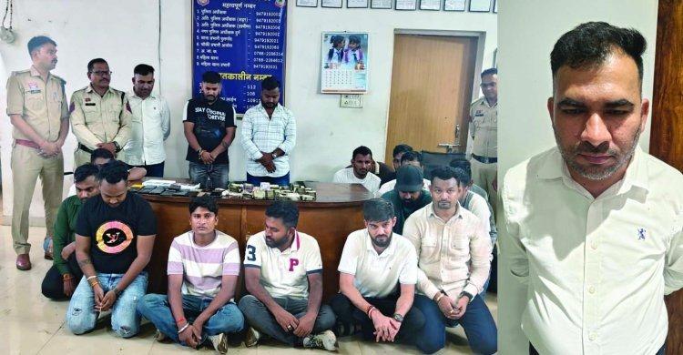 दुर्ग पुलिस की जुआ खेलने वालों के विरुद्ध बड़ी कार्यवाही... 1 दुर्ग पुलिस की जुआ खेलने वालों के विरुद्ध बड़ी कार्यवाही...