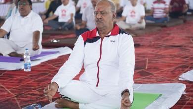 योग आत्मा की शुद्धि और विश्व कल्याण का माध्यम: सांसद बृजमोहन अग्रवाल...