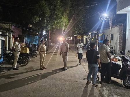 अड्डेबाजी, सार्वजनिक स्थलों में शराब का सेवन के विरुद्ध कार्यवाही हेतु चलाया गया अभियान