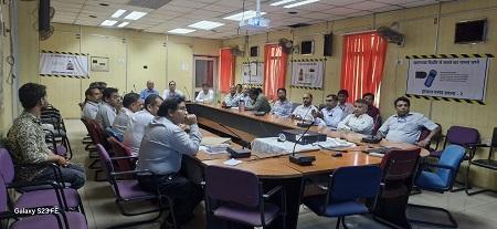 भिलाई इस्पात संयंत्र के स्टील मेल्टिंग शॉप-2 में हिंदी कार्यशाला आयोजित....