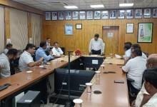 भिलाई इस्पात संयंत्र में परिवहन संबंधी मुद्दों पर हुई अहम बैठक...