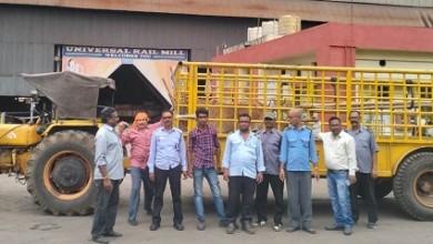 संयंत्र परिसर से आवारा मवेशियों को पकड़ने हेतु विशेष अभियान चलाया गया....