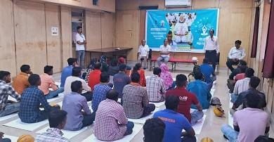 कोक ओवन एवं कोल केमिकल विभाग में मनाया गया अंतर्राष्ट्रीय योग दिवस...