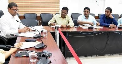 जिला प्रशासन और बीएसपी प्रबंधन की बैठक संपन्न....